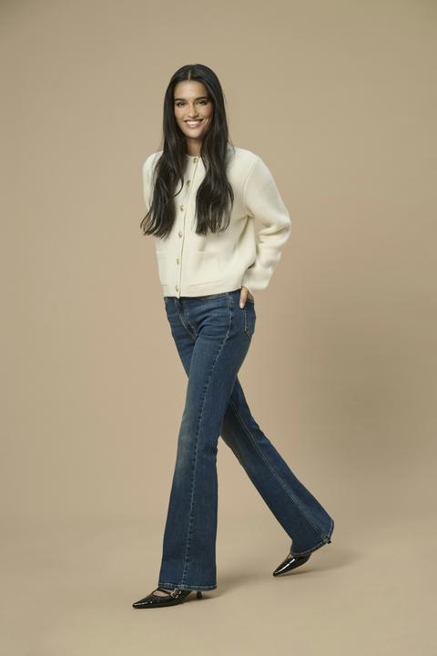 Produktbild JdY Jdykathy Hw Flared Jeans Dnm Noos (32)