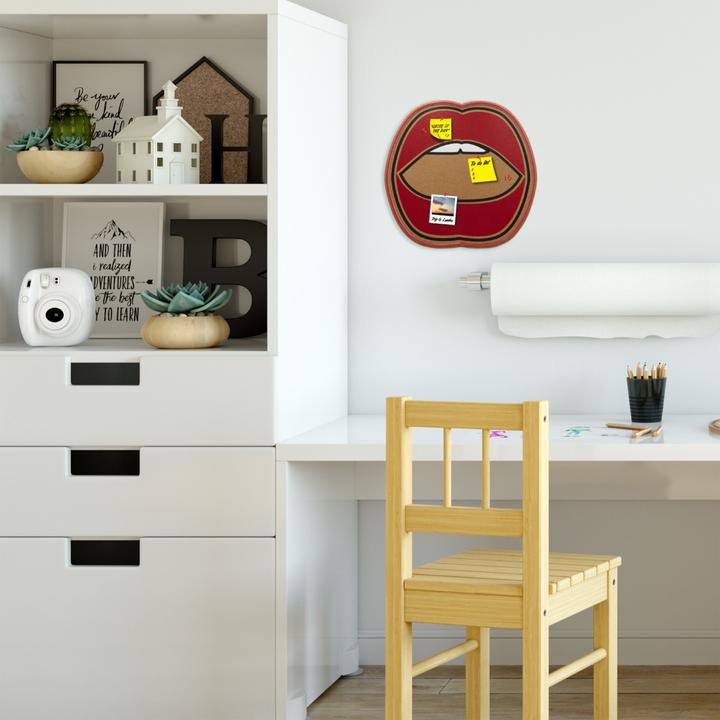 Actual product image Locomocean LED Cork Pinboard - Mouth (Bulletin board)