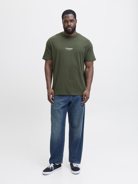 Actual product image Jack & Jones Jjesoho Tee Ss Crew Neck Noos Pls (7XL)