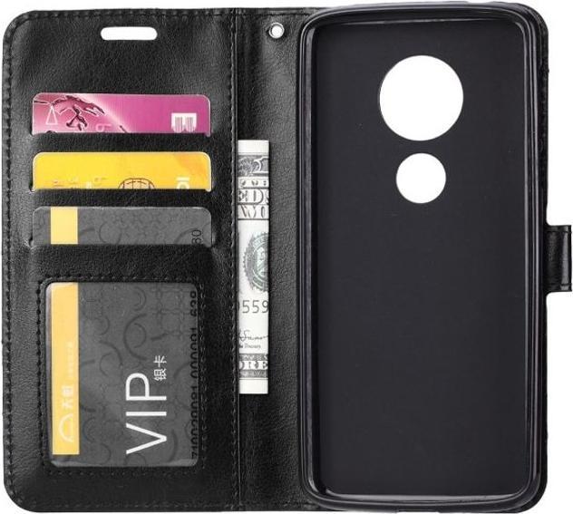 Actual product image MU Classic Crazy Horse II Leather Bookcover Series (Motorola Moto G6 Play)