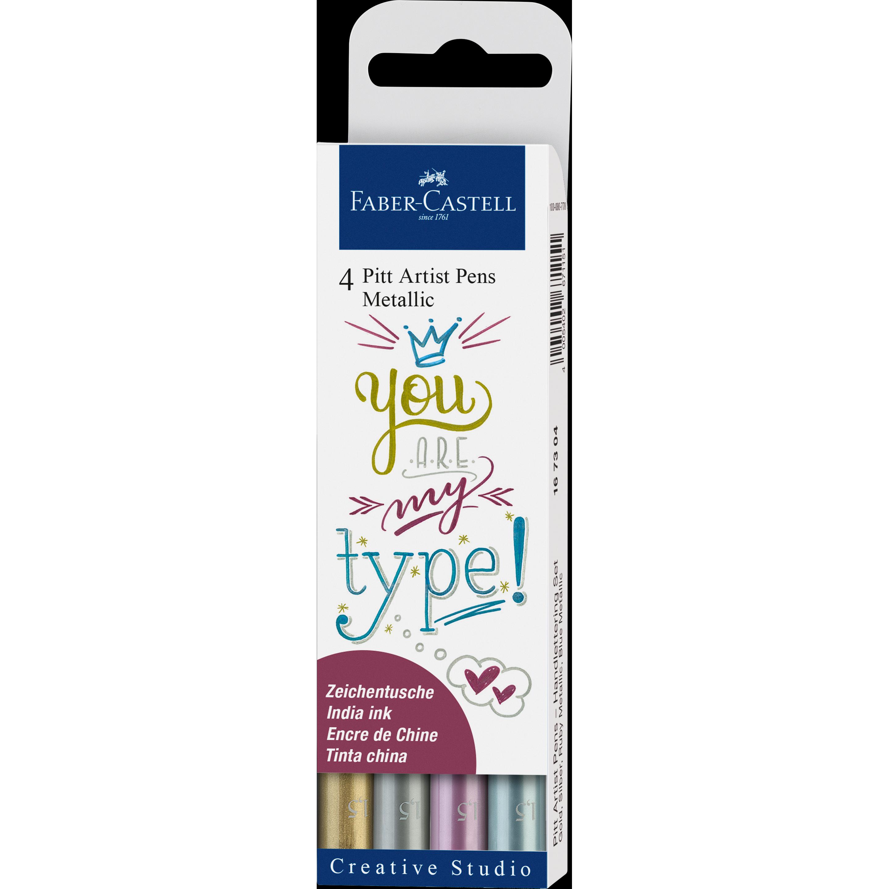 Faber-Castell, Malstifte, Pitt Artist (Mehrfarbig, 4 x)