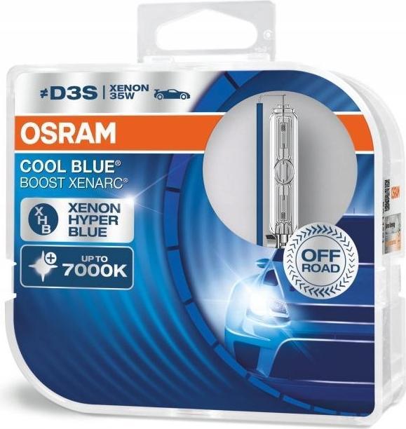 Image du produit Osram D3S Cool Blue Boost 7000K Duo (D3S)