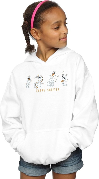 Actual product image Disney Girls Frozen 2 Olaf Shape-Shifter Hoodie (152, 158)