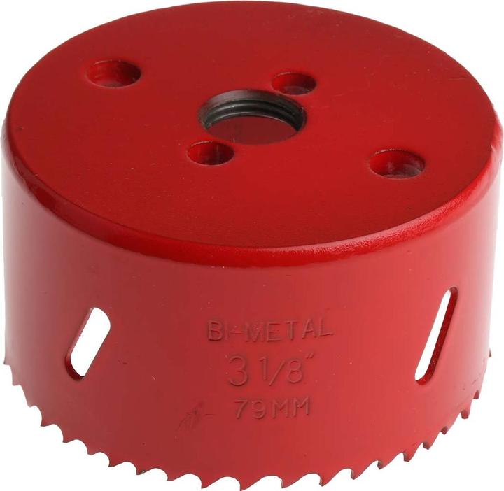 Actual product image RS PRO HSS hole saw, Ø 79mm / drilling depth 32mm (79 millimetres)
