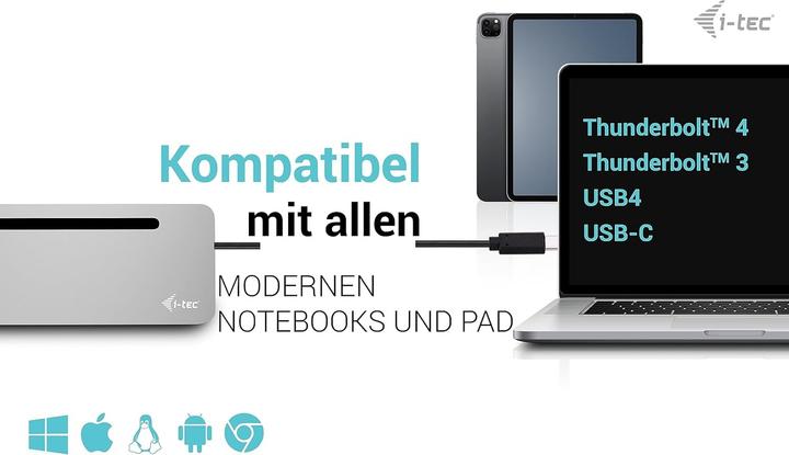 Produktbild i-tec USB-C Hub (USB-C, 8 Ports)