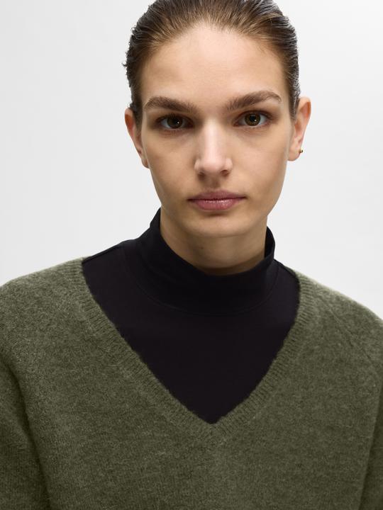 Produktbild Selected Femme V-Ausschnitt Strickpullover (XL)