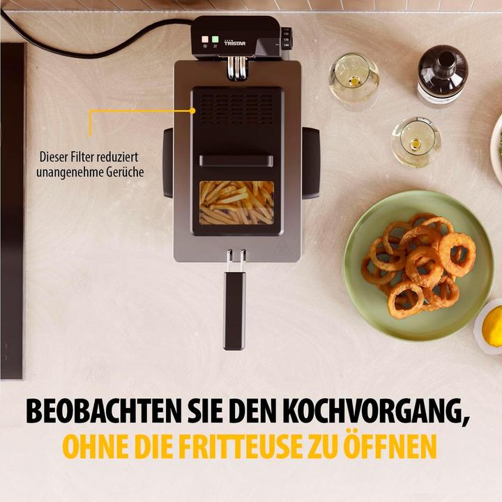 Actual product image Tristar Fritteuse mit Sichtfenster und Cool Zone Technologie