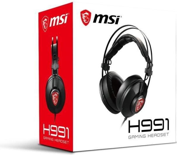 Produktbild MSI H991 Gaming Headset, schwarz (Kabelgebunden)