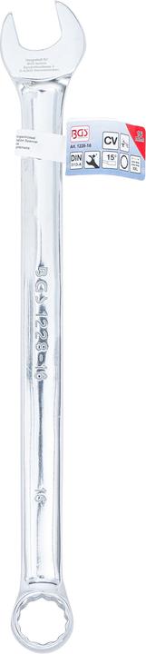 Produktbild BGS Maul-Ringschlüssel extra lang SW 16 mm (16 mm)