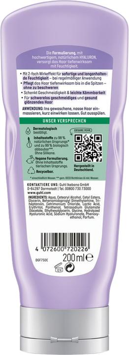 Immagine prodotto Guhl Balsamo idratante Hyaluron & Care Fl 200 ml (200 ml)