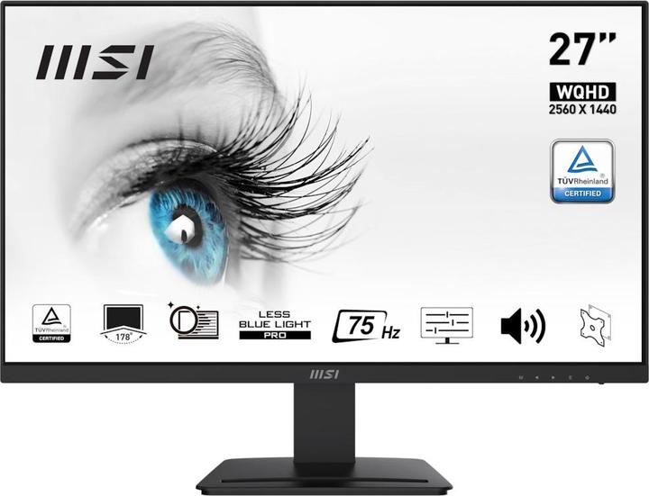 Produktbild MSI PRO MP273QVDE (2560 x 1440 Pixel, 27")