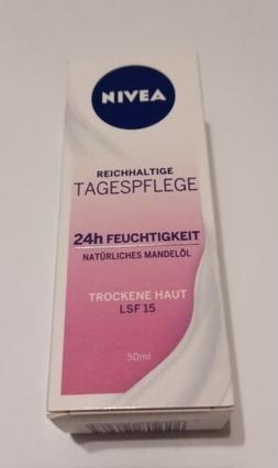 Image du produit NIVEA Crème à l'huile d'amande naturelle, SPF 15, 50 ml (50 ml)