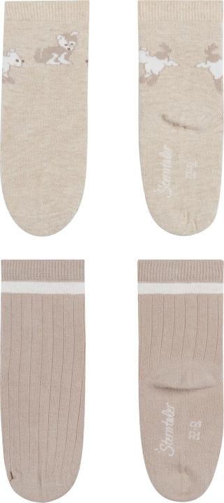 Actual product image Sterntaler Socken 6er Set Hund Natur Melange Gr. 23-26 (pack of 6, 23 - 26)
