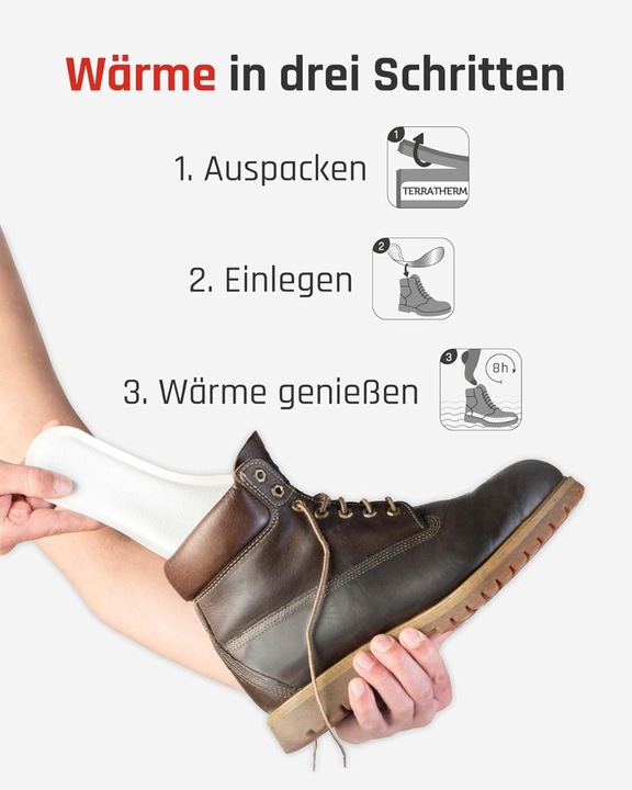 Image du produit TerraTherm Semelles chauffantes 10 paires