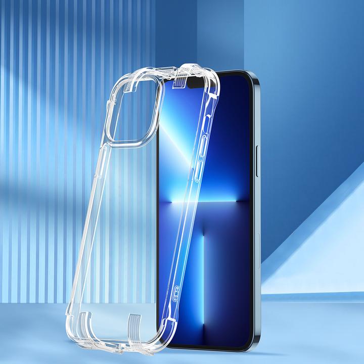 Actual product image Joyroom Defender Series Case Cover for iPhone 13 Pro Max Armored Hook Cover Stand (JR-BP956) (Apple iPhone 13 Pro Max)