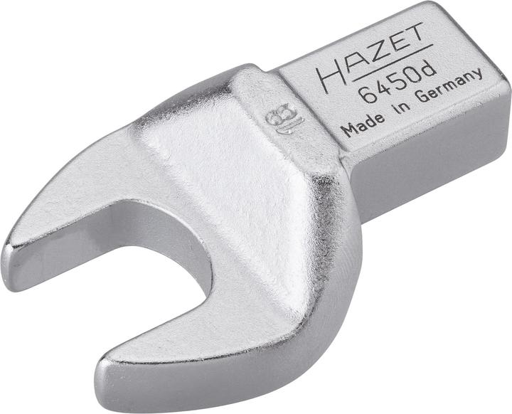 Produktbild HAZET Einsteck-Maulschlüssel 6450D-18 ∙ Einsteck-Vierkant 14 x 18 mm ∙ Aussen Sechskant Profil ∙ 18 … (18 mm)