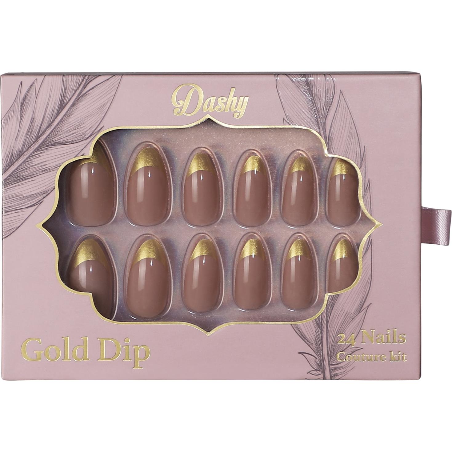 Dashy, Nagelstyling + Kunstnägel, Nails - Gold Dip