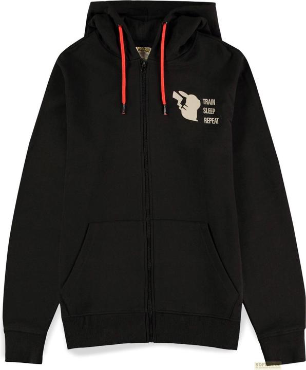 Immagine prodotto Pokémon Felpa con cappuccio da uomo Pikachu Power Nap (M)