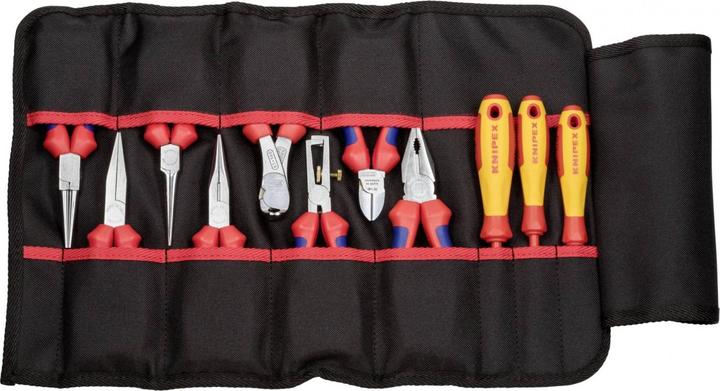 Produktbild Knipex Werkzeug-Rolltasche (11 Teile)
