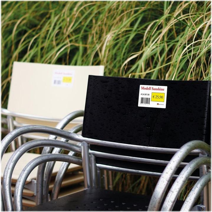 Actual product image Herma Weatherproof labels A4 removable