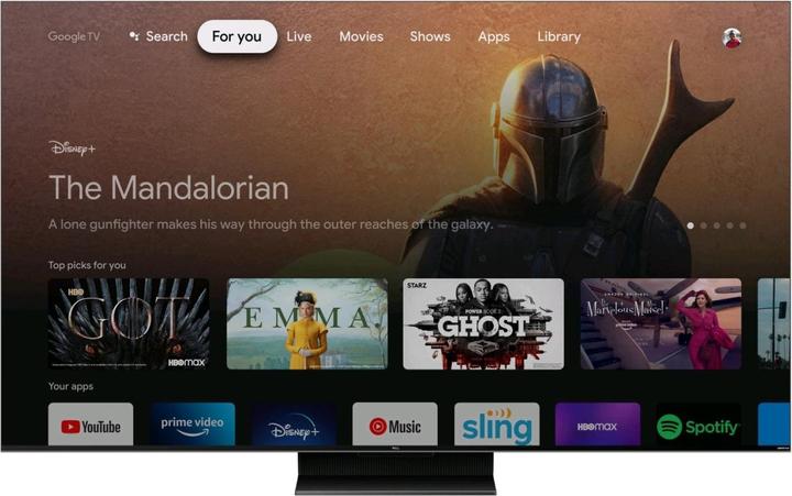 Image du produit TCL 50C803 Mini-téléviseur LED 4K QLED 126 cm (50) (50", Mini-LED, 4K, 2023)
