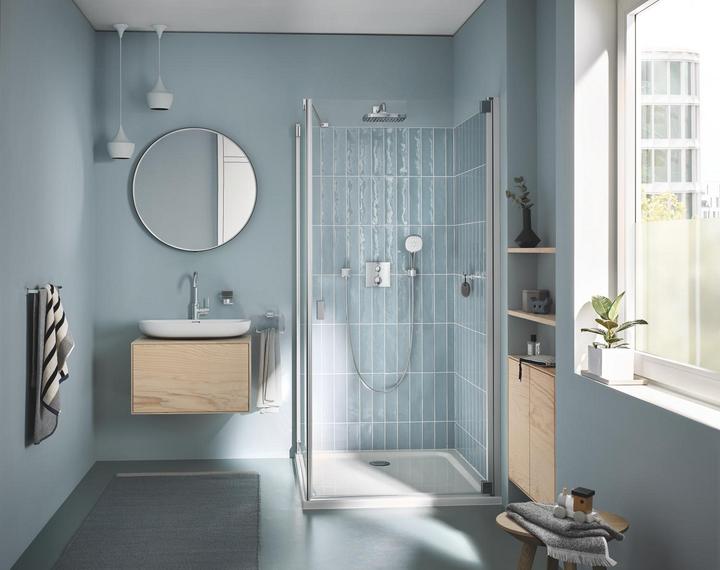 Produktbild Grohe Handbrausehalter EUPHORIA CUBE nicht verstellbar chrom