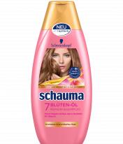 Schwarzkopf Schauma Shampoo 7 olio di fiori, flacone 400ml (400 ml, Shampoo liquido)