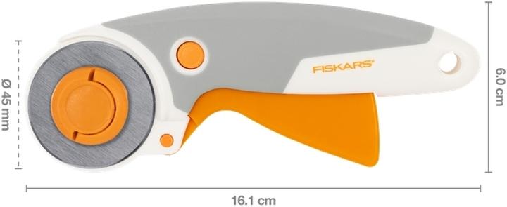 Actual product image Fiskars Rolling knife Easy Change Titanium 45mm right- and left-handed (Cutters)