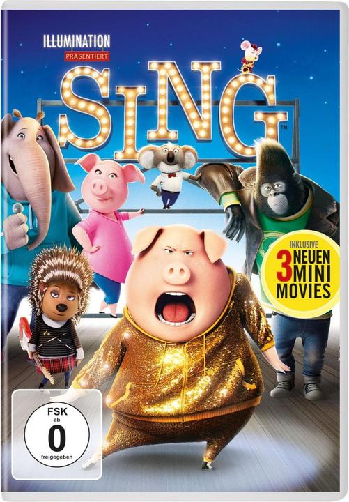 Sing (DVD, 2016, Deutsch)