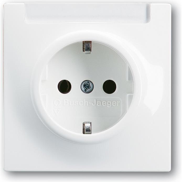 Busch-Jaeger, Steckdose, SCHUKO Steckdosen-Einsatz mit 2CKA002011A2712