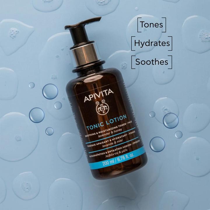 Actual product image Apivita Tonic Lotion Soothing and Moisturising Toner (Face toner, 200 ml)