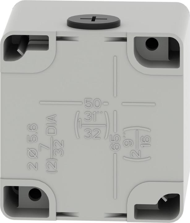 Actual product image Schneider Electric XAPD14 Empty enclosure XAP metal grey without hole - CSA (Housing)