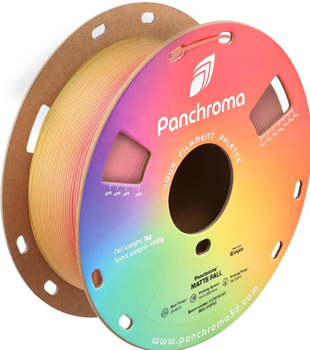 Actual product image Polymaker Panchroma™ PLA Gradient Matte (PLA, 1.75 mm, 1000 g)