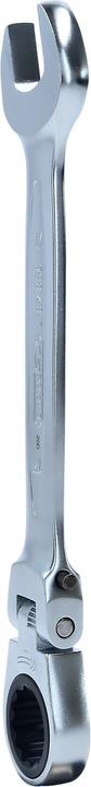 Actual product image KS Tools GEARplus joint ratchet ring open end wrench lockable (17 mm)