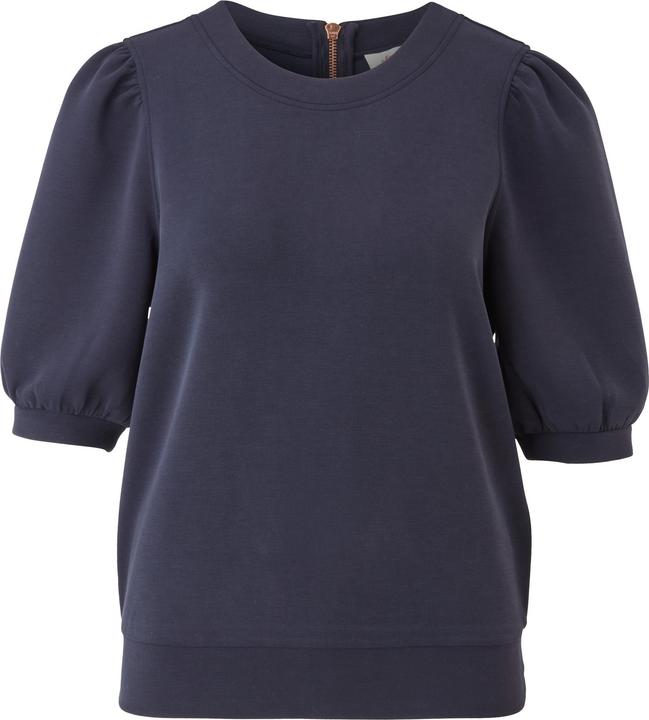 Produktbild s.Oliver Sweatshirt Scuba-Sweater mit Puffärmeln (L)