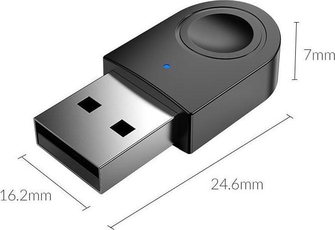 Actual product image Orico BTA-608 V5.0 bluetooth adapter black (Transmitter & Receiver)