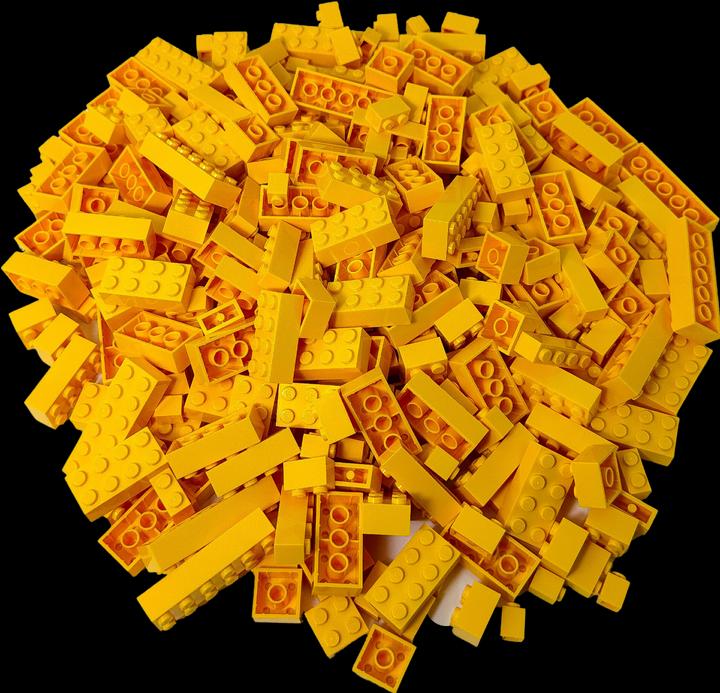 Actual product image LEGO Building Blocks High Yellow Basic Mix - NEW! Lot 100x (LEGO Classic)