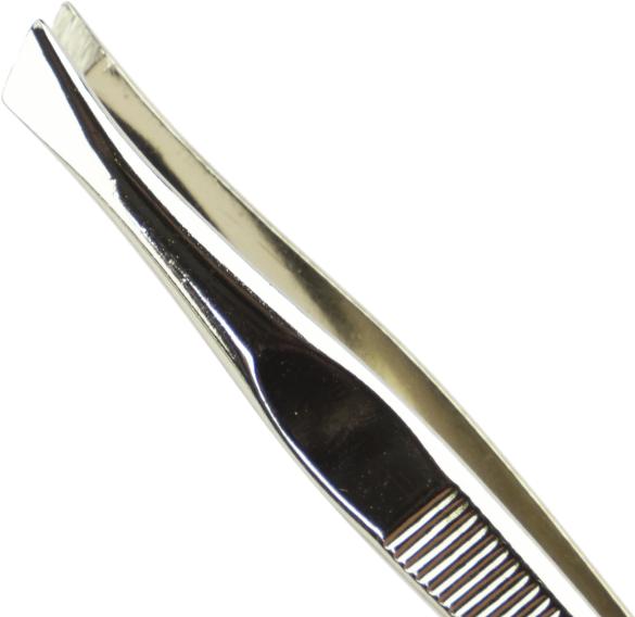 Produktbild Nippes Pinzette schräg, vernickelt, 37