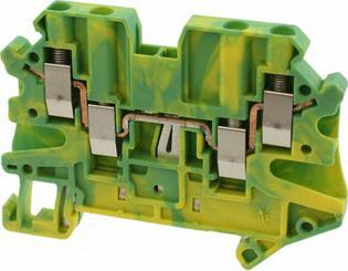 Produktbild Phoenix Contact Earth mod term block - UT 2,5-QUATTRO-PE