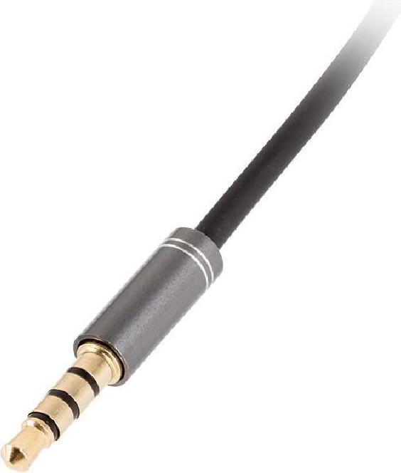Actual product image Genesis A20 audio cable Black, Silver (0.20 m, Device-specific)