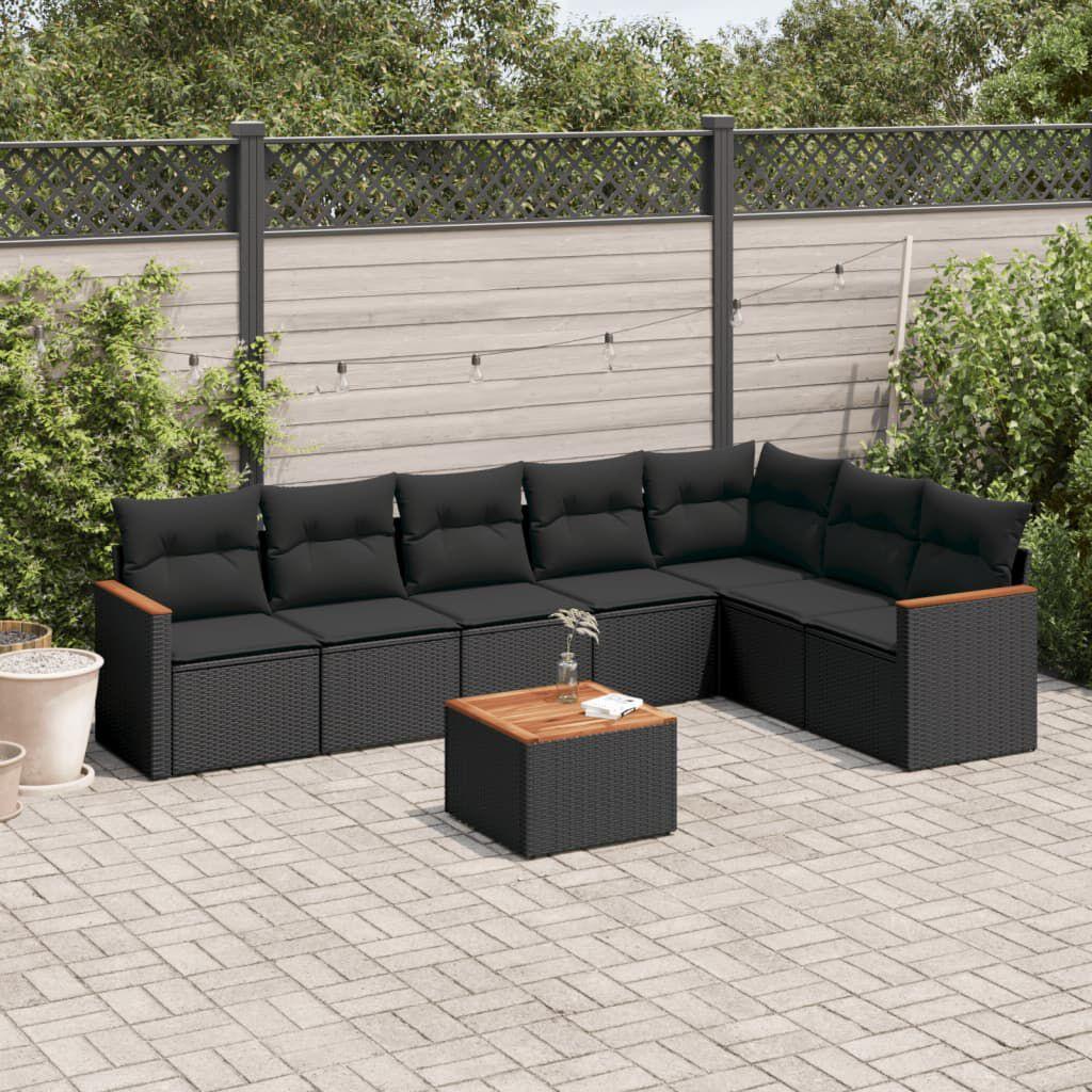 Thumbnail - VidaXL, Gartenlounge, 10-tlg. Garten-Lounge-Set mit Kissen