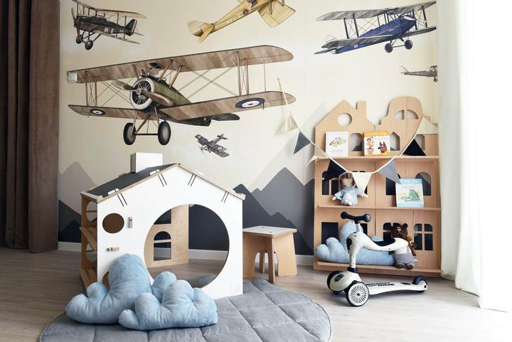 Actual product image Milin Multifunktionaler Schreibtisch Häuschen Weiss (84 x 71 x 77 cm)