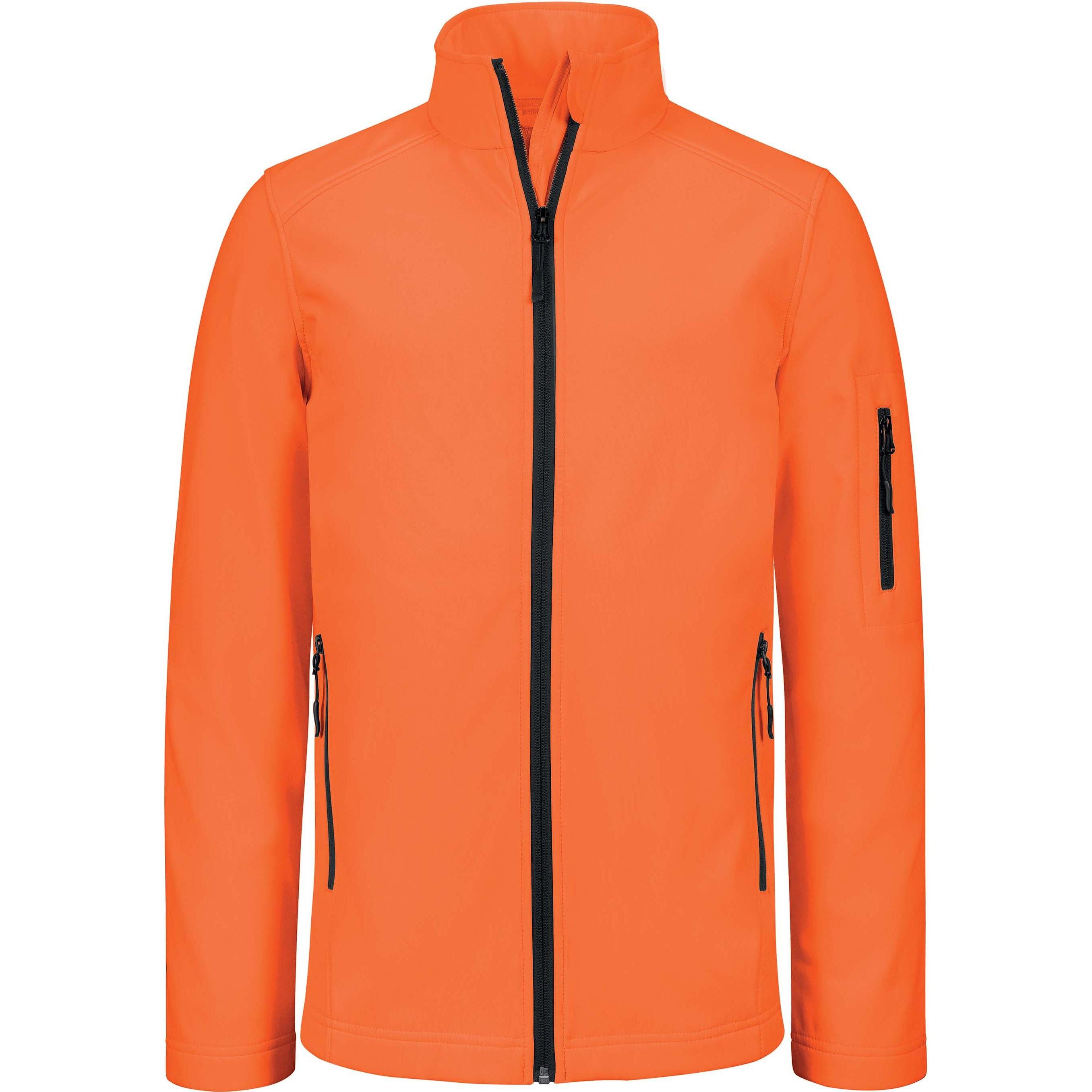 Kariban, Herren, Jacke, Softshell (3XL), Orange, 3XL