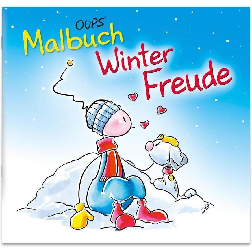 Werteart Hörtenhuber:Oups Malbuch - WinterFreude
