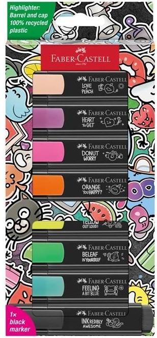 Actual product image Faber-Castell Highlighter 46 Graffiti (Multicoloured, 5 mm, 8 x)