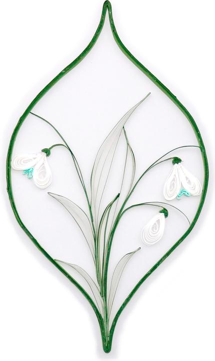 Produktbild Papier+ideen Quilling-Set "Schneeglöckchen"
