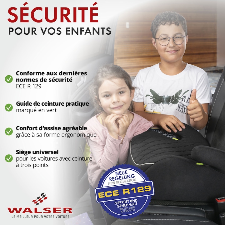 Produktbild Walser Andy (Kindersitzerhöhung, ECE R129/i-Size Norm)