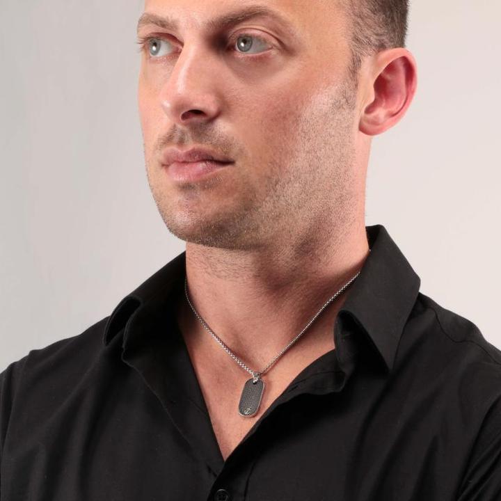 Image du produit Sector Collier homme basic (Col en acier, Émail)