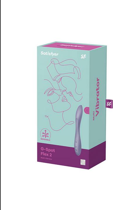 Actual product image Satisfyer G-Spot Flex 2 - Dark Violet