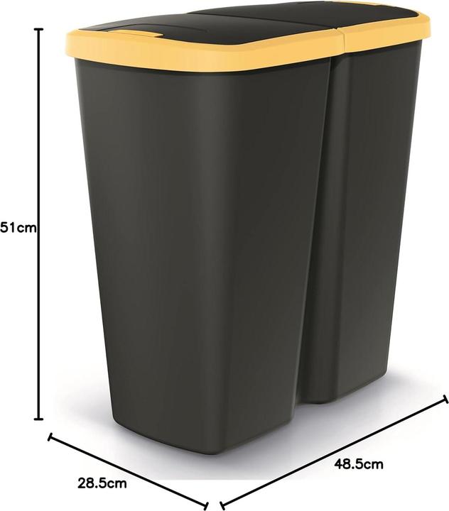 Produktbild Hrb DUO Mülleimer (50 l)